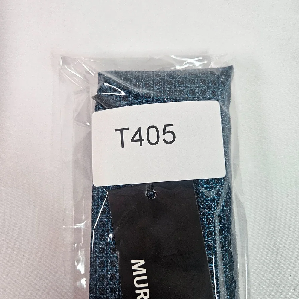 New Murano 100% Silk Tie Men Gray Blue 2.75